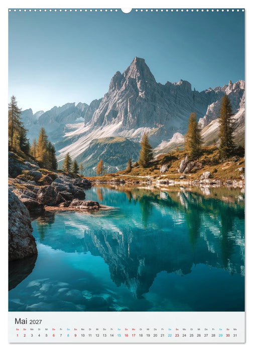 Alpenzauber (CALVENDO Premium Wandkalender 2027)
