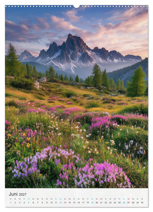 Alpenzauber (CALVENDO Premium Wandkalender 2027)