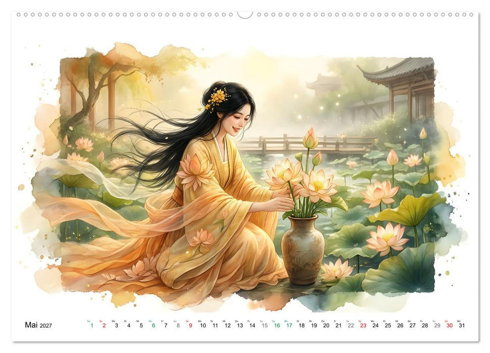 Zwölf Farben der Stille (CALVENDO Premium Wandkalender 2027)