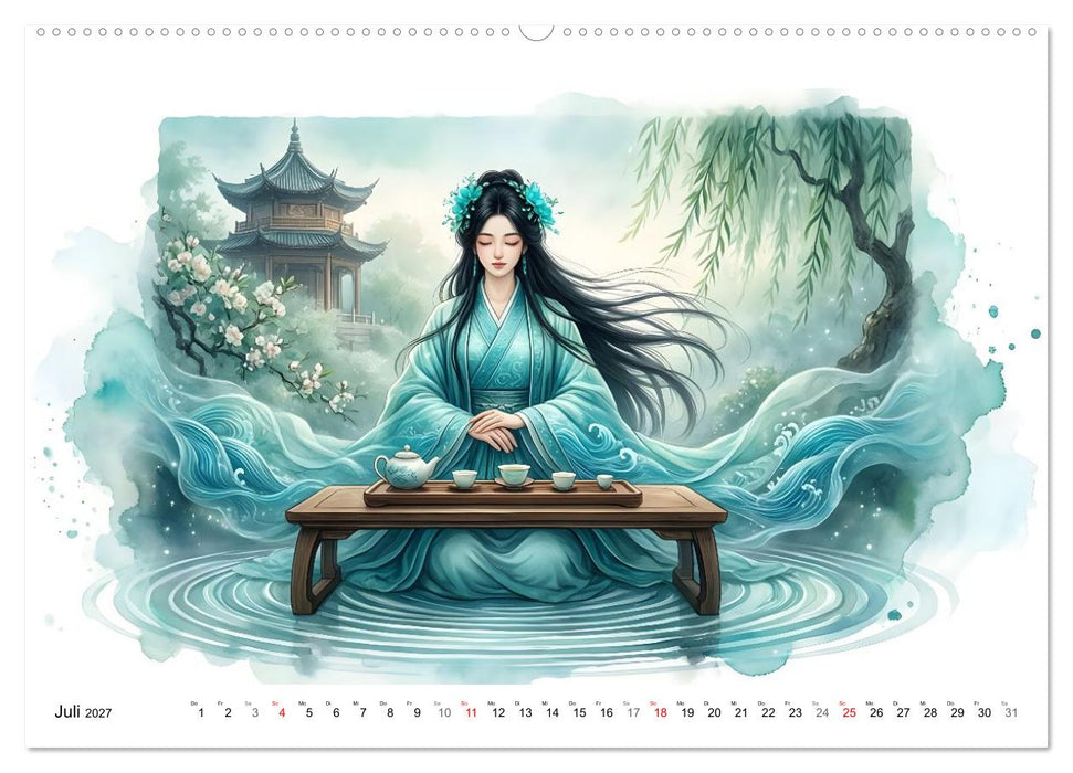 Zwölf Farben der Stille (CALVENDO Premium Wandkalender 2027)