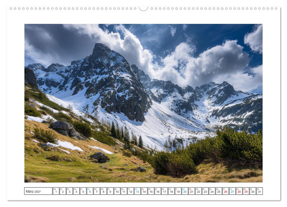 Alpenpanorama (CALVENDO Wandkalender 2027)
