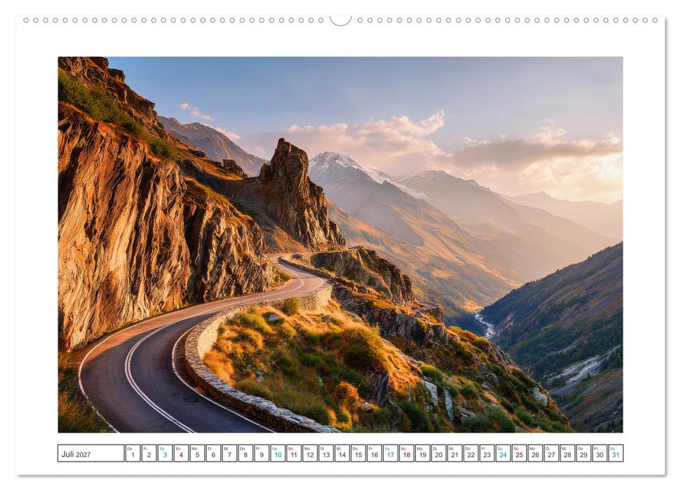Alpenpanorama (CALVENDO Premium Wandkalender 2027)