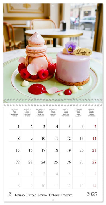 The Art of Gourmet Desserts (CALVENDO Monthly Calendar 2027)