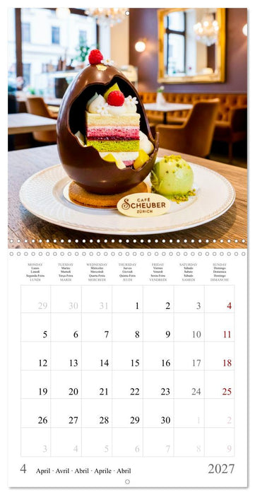 The Art of Gourmet Desserts (CALVENDO Monthly Calendar 2027)
