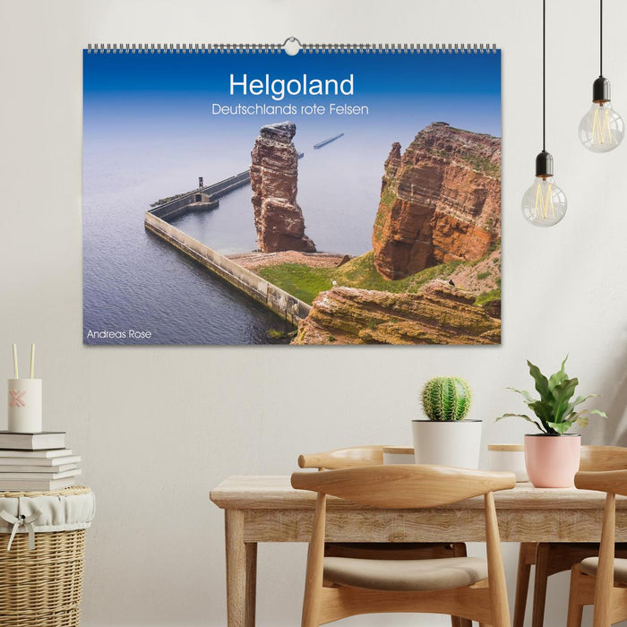 Helgoland,Deutschlands rote Felsen (CALVENDO Wandkalender 2027)