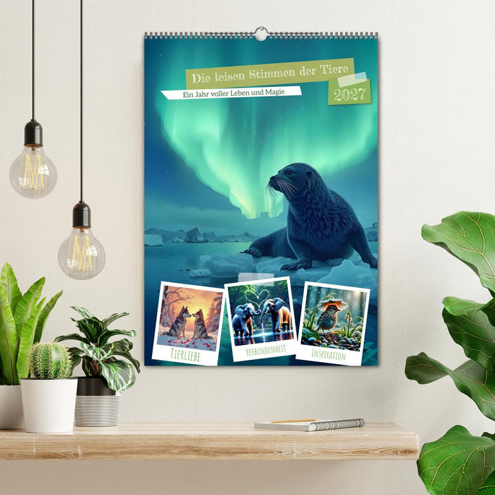 Die leisen Stimmen der Tiere (CALVENDO Wandkalender 2027)