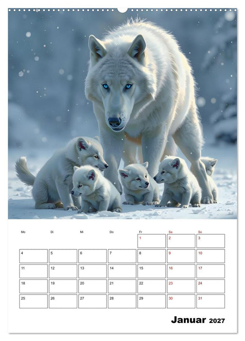 Die leisen Stimmen der Tiere (CALVENDO Wandkalender 2027)