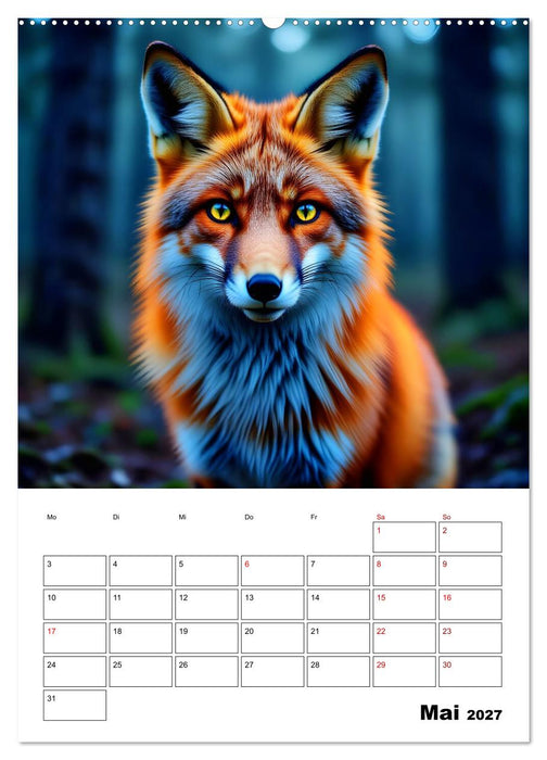 Die leisen Stimmen der Tiere (CALVENDO Wandkalender 2027)