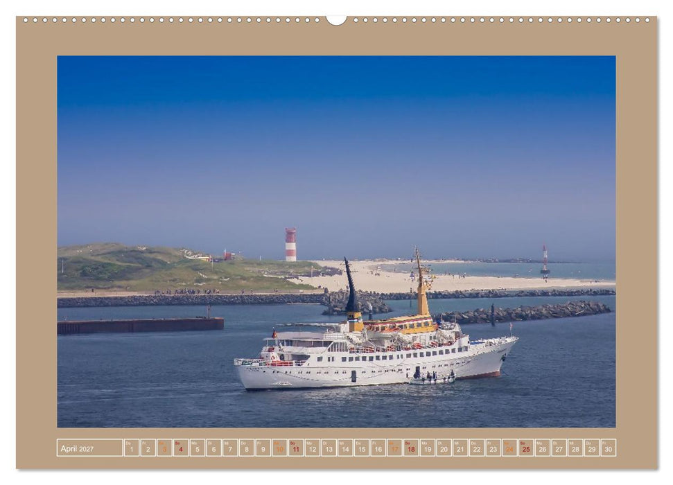 Helgoland,Deutschlands rote Felsen (CALVENDO Premium Wandkalender 2027)