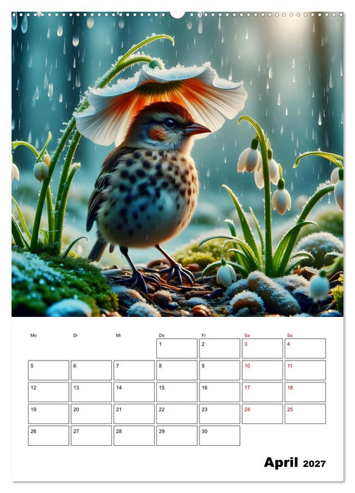 Die leisen Stimmen der Tiere (CALVENDO Premium Wandkalender 2027)