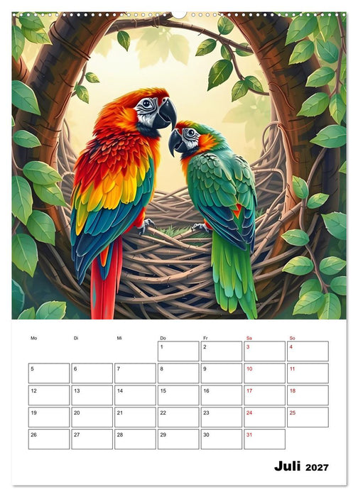Die leisen Stimmen der Tiere (CALVENDO Premium Wandkalender 2027)