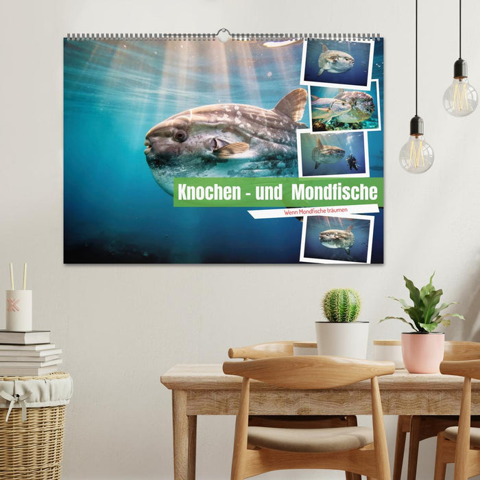 Knochen - und Mondfische (CALVENDO Wandkalender 2027)