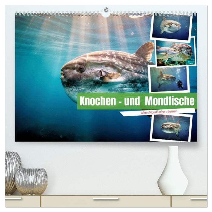 Knochen - und Mondfische (CALVENDO Premium Wandkalender 2027)