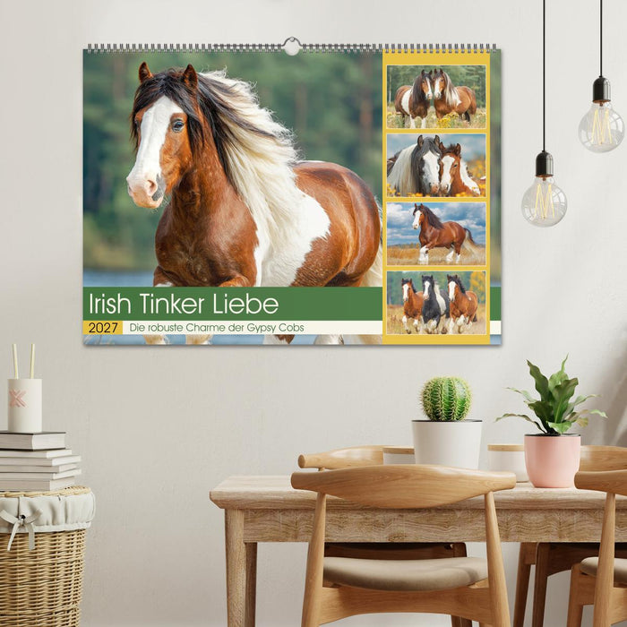 Irish Tinker Liebe. Der robuste Charme der Gypsy Cobs (CALVENDO Wandkalender 2027)