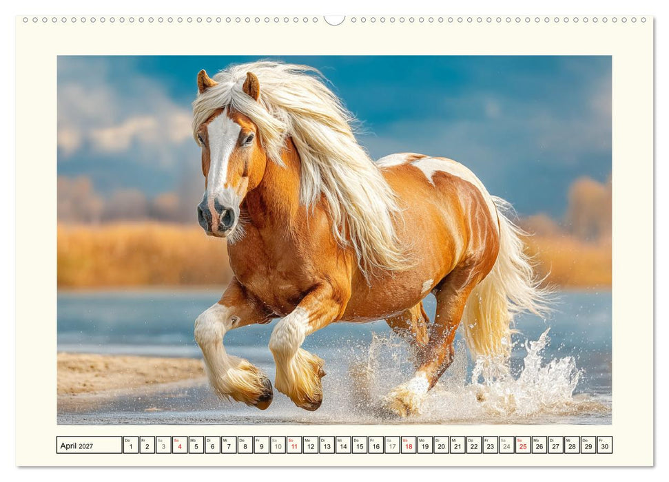 Irish Tinker Liebe. Der robuste Charme der Gypsy Cobs (CALVENDO Wandkalender 2027)