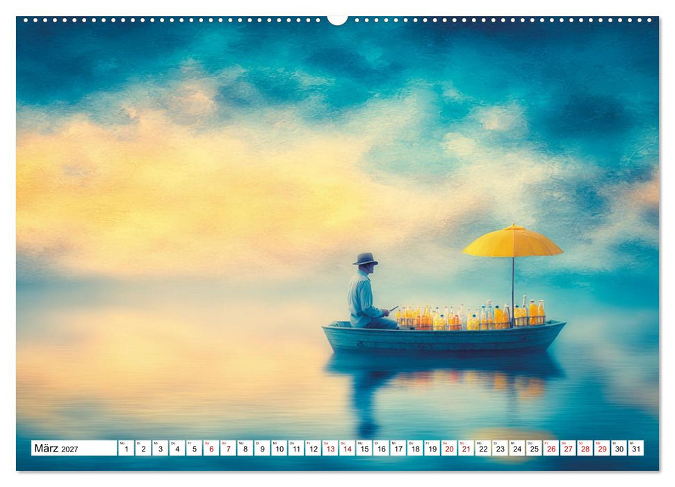 Fantastische Fänge Die Kunst, das Unmögliche zu angeln (CALVENDO Wandkalender 2027)