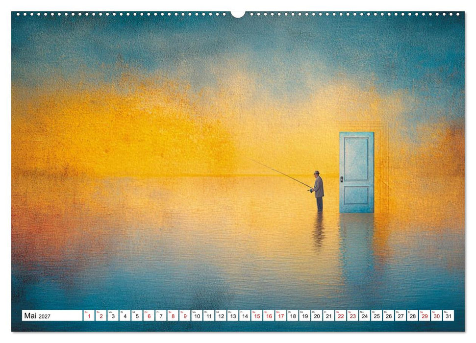 Fantastische Fänge Die Kunst, das Unmögliche zu angeln (CALVENDO Wandkalender 2027)