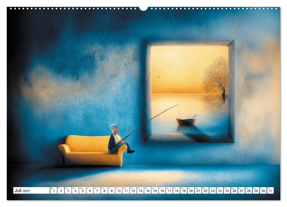 Fantastische Fänge Die Kunst, das Unmögliche zu angeln (CALVENDO Premium Wandkalender 2027)