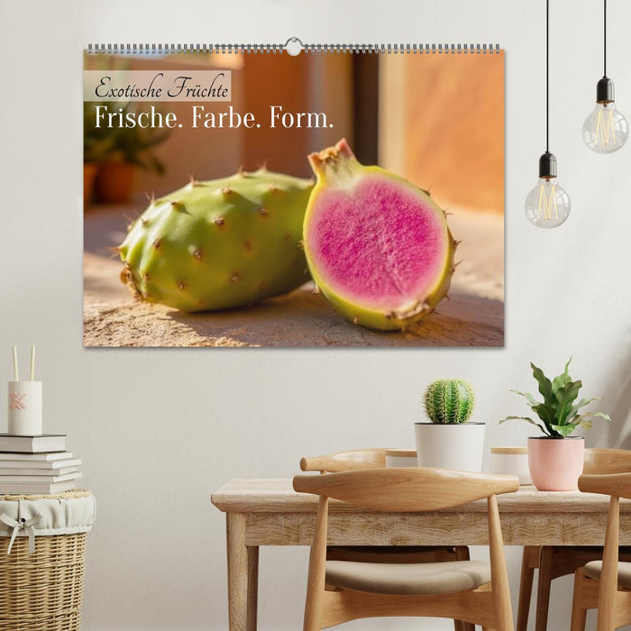 Exotische Früchte – Frische. Farbe. Form. (CALVENDO Wandkalender 2027)