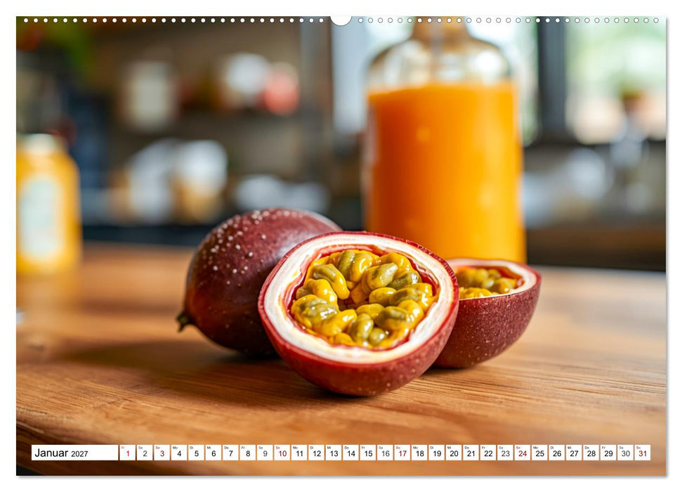 Exotische Früchte – Frische. Farbe. Form. (CALVENDO Wandkalender 2027)