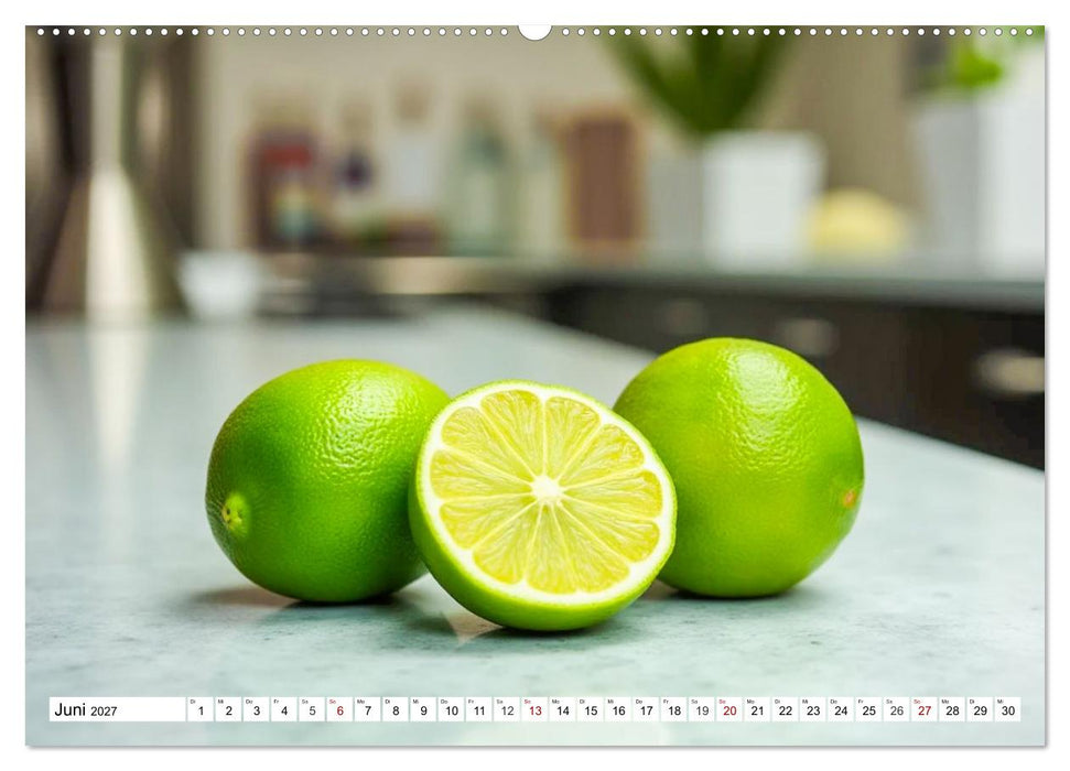 Exotische Früchte – Frische. Farbe. Form. (CALVENDO Wandkalender 2027)