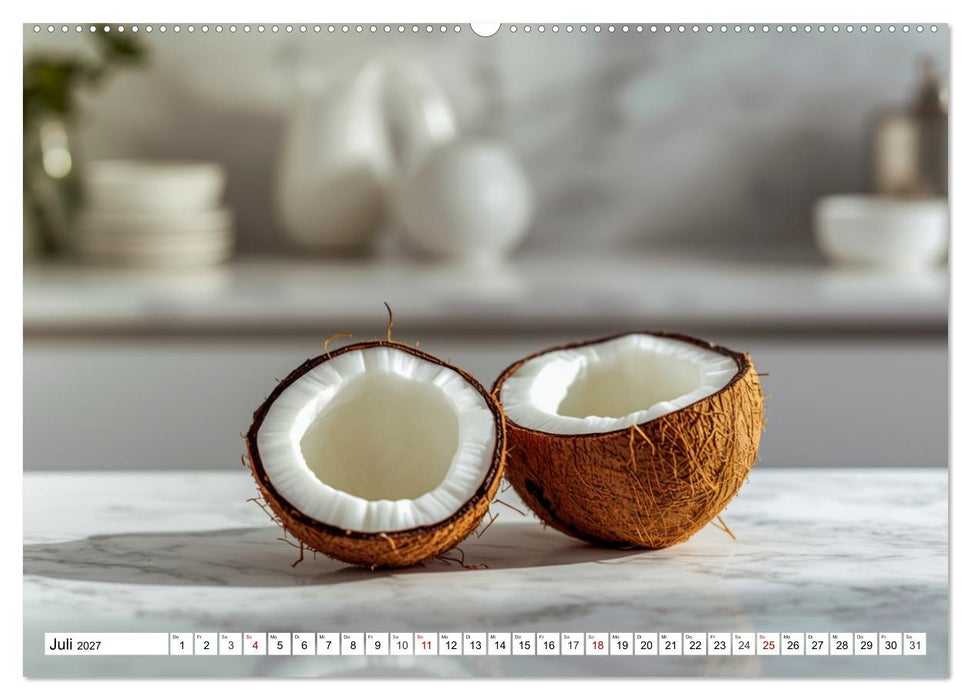 Exotische Früchte – Frische. Farbe. Form. (CALVENDO Premium Wandkalender 2027)