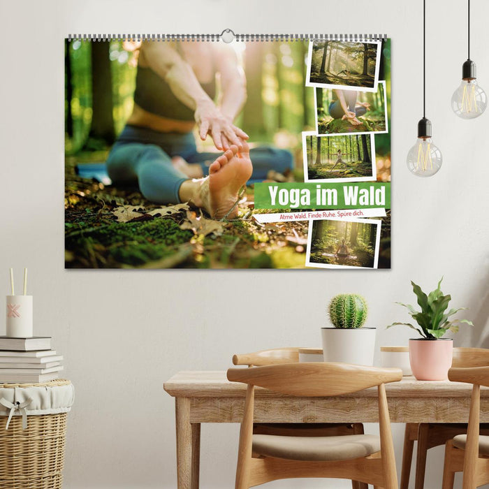 Yoga im Wald (CALVENDO Wandkalender 2027)