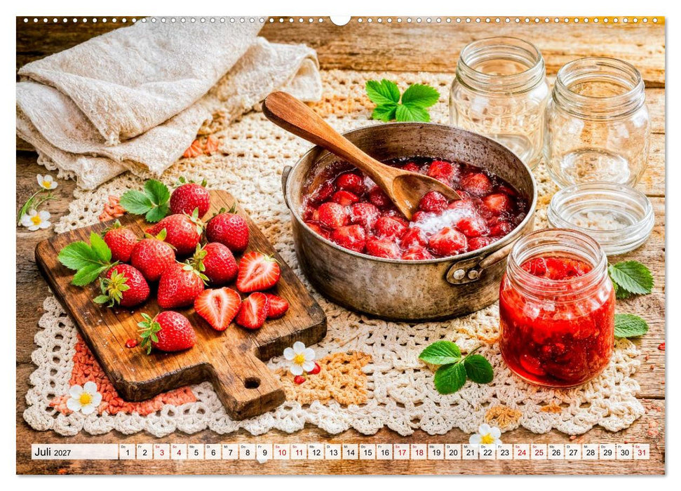Alte Handwerkskünste - Sticken, Backen, Schneidern und Traditionen (CALVENDO Premium Wandkalender 2027)