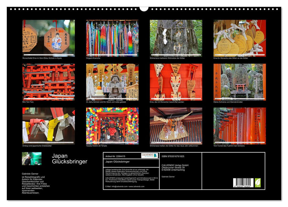 Japan Glücksbringer (CALVENDO Wandkalender 2027)
