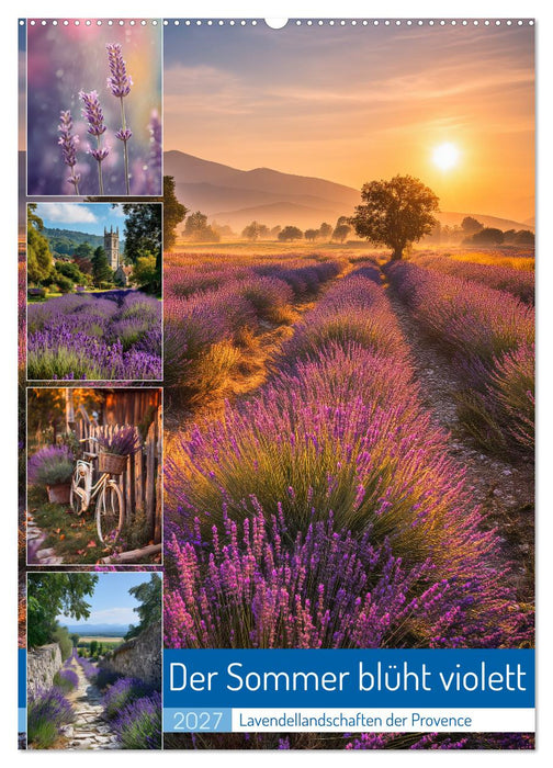 Der Sommer blüht violett (CALVENDO Wandkalender 2027)