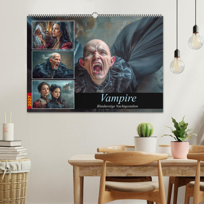 Vampire - Blutdurstige Nachtgestalten (CALVENDO Wandkalender 2027)
