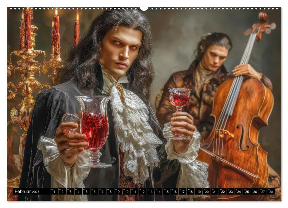 Vampire - Blutdurstige Nachtgestalten (CALVENDO Wandkalender 2027)