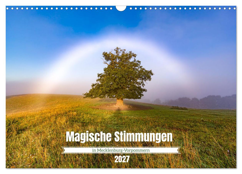 Magische Stimmungen in Mecklenburg-Vorpommern (CALVENDO Wandkalender 2027)