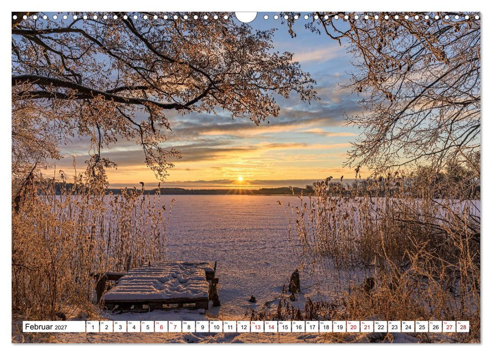 Magische Stimmungen in Mecklenburg-Vorpommern (CALVENDO Wandkalender 2027)
