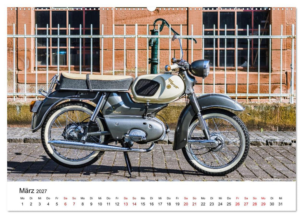 Kreidler-Kult (CALVENDO Wandkalender 2027)