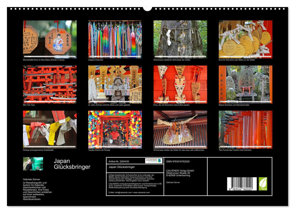 Japan Glücksbringer (CALVENDO Premium Wandkalender 2027)