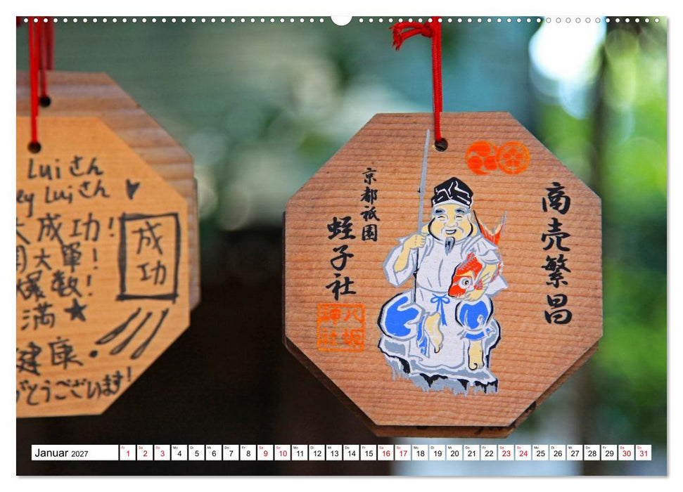 Japan Glücksbringer (CALVENDO Premium Wandkalender 2027)