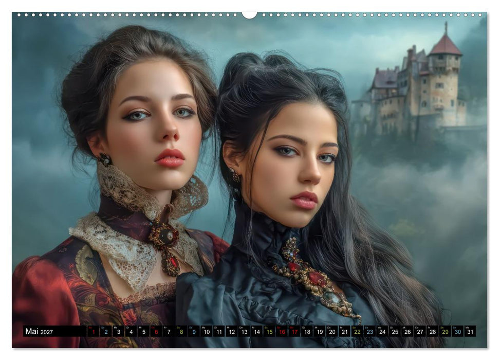 Vampire - Blutdurstige Nachtgestalten (CALVENDO Premium Wandkalender 2027)