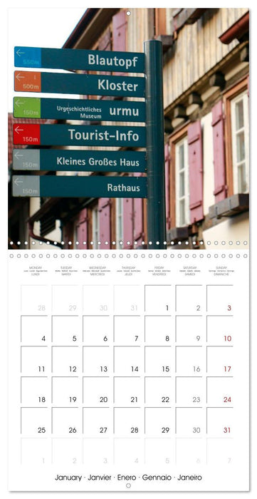 South Germany- Visiting the beautiful village Blaubeuren in the Swabian Alps (CALVENDO Monthly Calendar 2027)