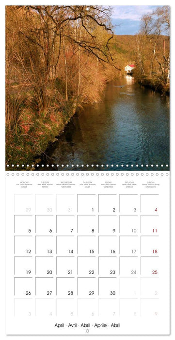South Germany- Visiting the beautiful village Blaubeuren in the Swabian Alps (CALVENDO Monthly Calendar 2027)