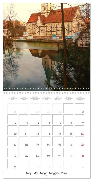 South Germany- Visiting the beautiful village Blaubeuren in the Swabian Alps (CALVENDO Monthly Calendar 2027)