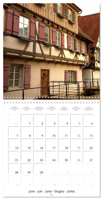 South Germany- Visiting the beautiful village Blaubeuren in the Swabian Alps (CALVENDO Monthly Calendar 2027)