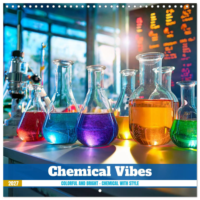 Chemical Vibes (CALVENDO Monthly Calendar 2027)