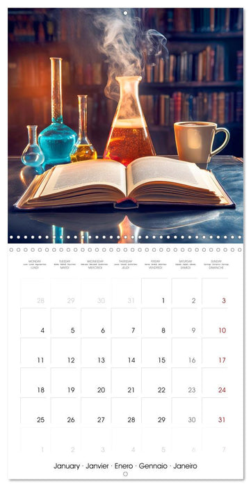 Chemical Vibes (CALVENDO Monthly Calendar 2027)