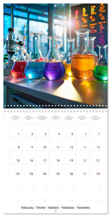 Chemical Vibes (CALVENDO Monthly Calendar 2027)