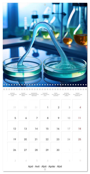 Chemical Vibes (CALVENDO Monthly Calendar 2027)