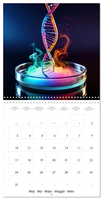 Chemical Vibes (CALVENDO Monthly Calendar 2027)