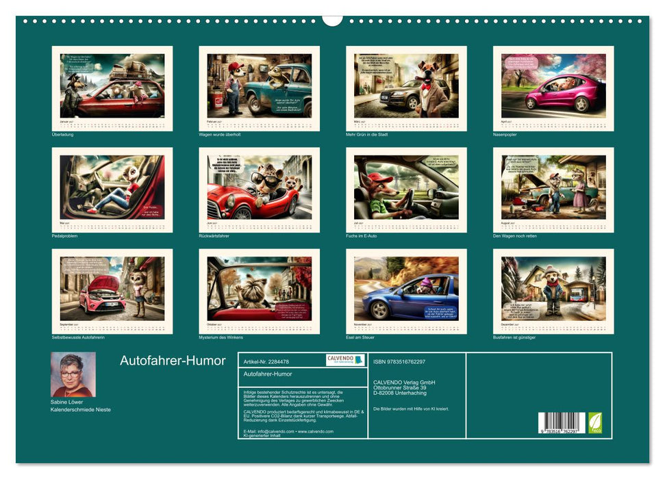 Autofahrer-Humor (CALVENDO Wandkalender 2027)