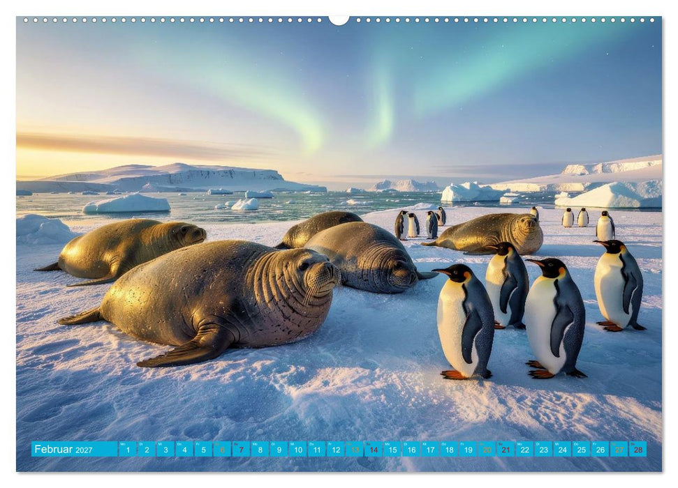 See - Elefanten (CALVENDO Wandkalender 2027)