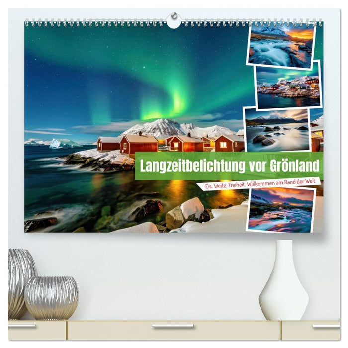 Langzeitbelichtung vor Grönland (CALVENDO Premium Wandkalender 2027)